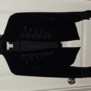 Black Velvet Women's Blazer